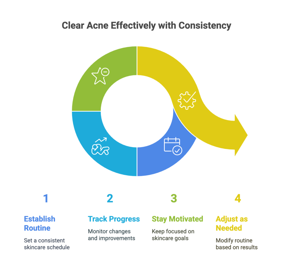 clear acne effectively with consistency